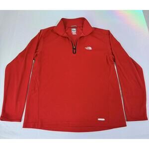 The North Face Mens Quarter 1/4 Zip Pullover Athletic Sweater Size Medium